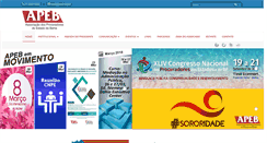 Desktop Screenshot of apeb.org.br