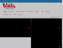 Tablet Screenshot of apeb.org.br